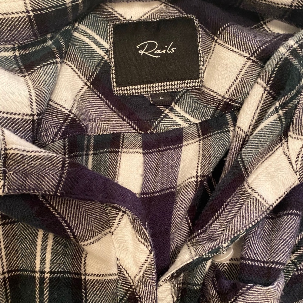 Rails Plaid Button Down - image 2